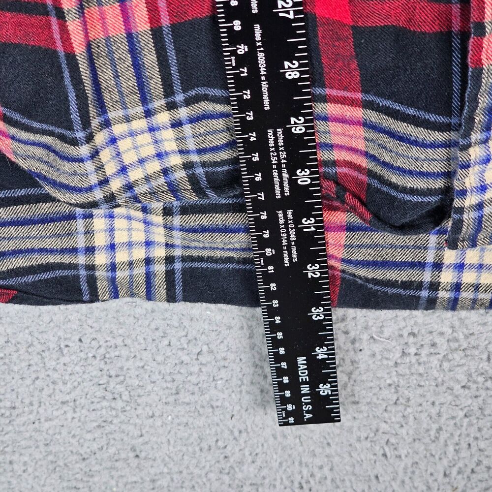 Vintage Ralph Lauren Flannel Shirt Mens Large Plaid Casual Blaire Button Down - Picture 4 of 7